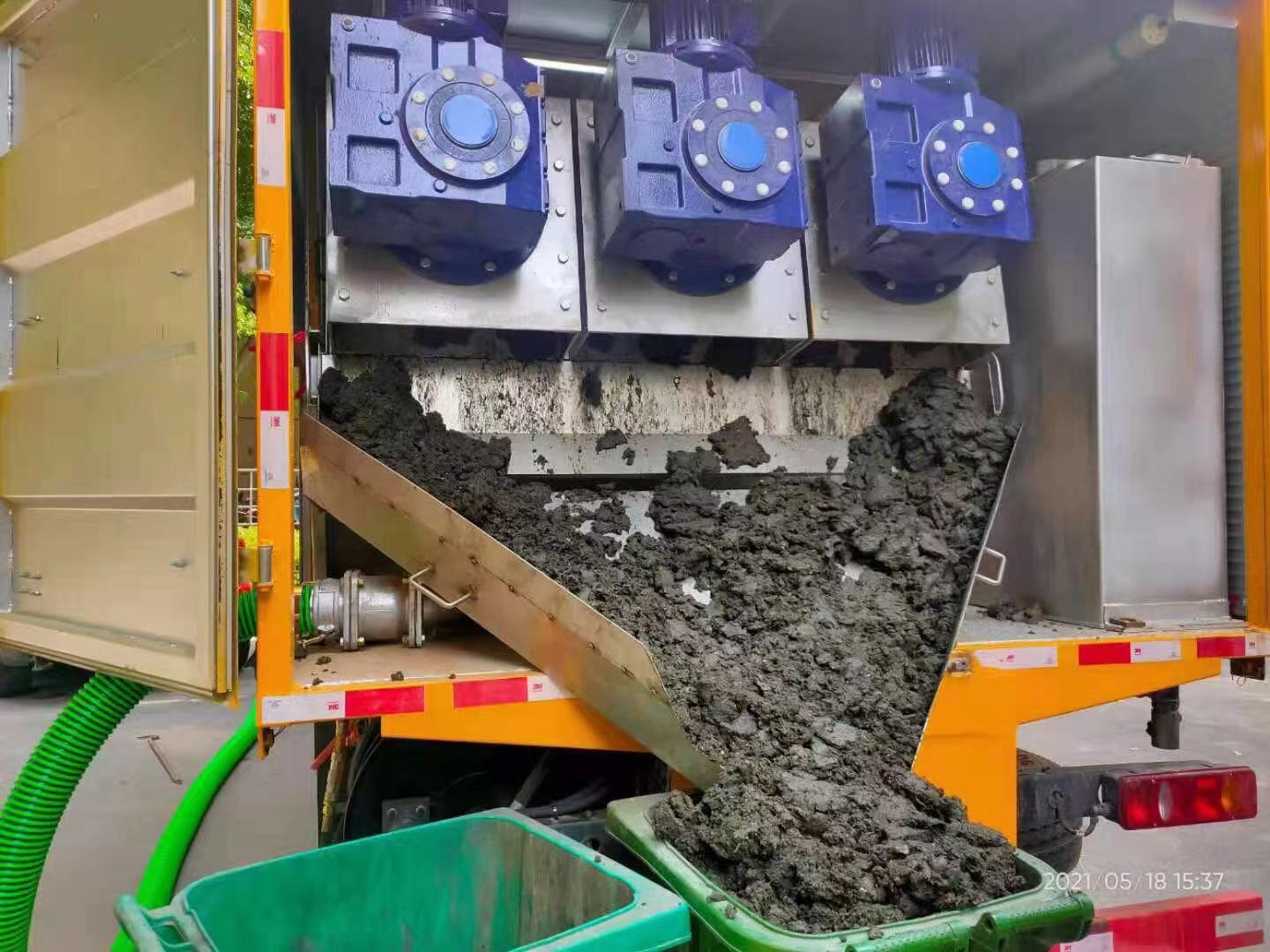 肥乡化粪池清掏城市维护站-泥浆净化干湿分离处理